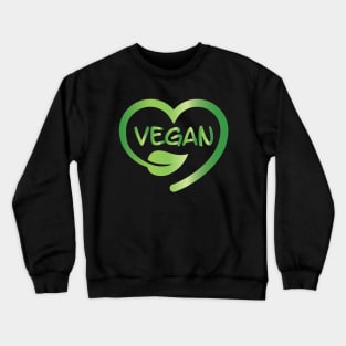 Vegan Heart Crewneck Sweatshirt